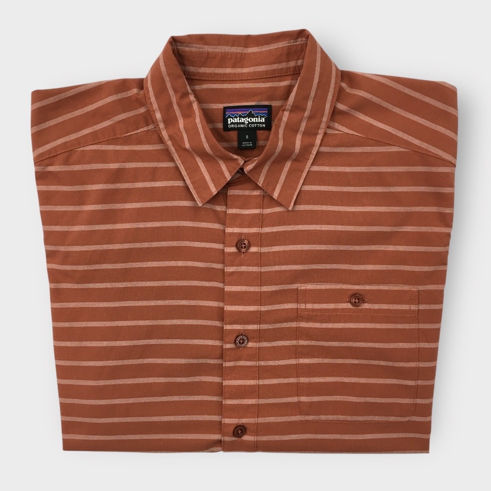 Patagonia Go-To Lightweight Short Sleeve Button Up Shirt Men's Size‎ S